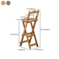 Modern Design Low Back Round Bar Stools for Home Solid Wood Bar Stool with Wood Seat Clearhalo 'Bar Furniture' 'Bar Stools' 'bar_stools' 'furn' 'furn_bar_stools' 'Furniture' 'furniture_bar_stools' 'Kitchen & Dining Furniture' 4705967