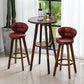 Contemporary Solid Wood Barstool Indoor Bar Stool with Footrest and Cushion Clearhalo 'Bar Furniture' 'Bar Stools' 'bar_stools' 'furn' 'furn_bar_stools' 'Furniture' 'furniture_bar_stools' 'Kitchen & Dining Furniture' 4706156