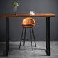 Scandinavian Style Bar-stool with Round Seat Counter Stool for Kitchen Bar Clearhalo 'Bar Furniture' 'Bar Stools' 'bar_stools' 'furn' 'furn_bar_stools' 'Furniture' 'furniture_bar_stools' 'Kitchen & Dining Furniture' 4706324