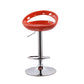 Modern Adjustable Backrest Counter Stool Steel Business Hall Bar Stool with Plastic Seat Clearhalo 'Bar Furniture' 'Bar Stools' 'bar_stools' 'furn' 'furn_bar_stools' 'Furniture' 'furniture_bar_stools' 'Kitchen & Dining Furniture' 4706339