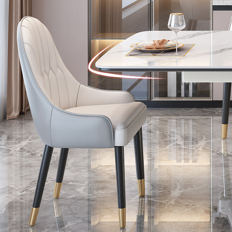 1/4/5/6/7 Pieces Dining Chair Set Sintered Stone Dining Room Set with Storage Clearhalo 'Dining Room Sets' 'Dining Tables & Seating' 'dining_room_set' 'furn' 'furn_dining_room_set' 'Furniture' 'furniture_dining_room_set' 'Kitchen & Dining Furniture' 4706413