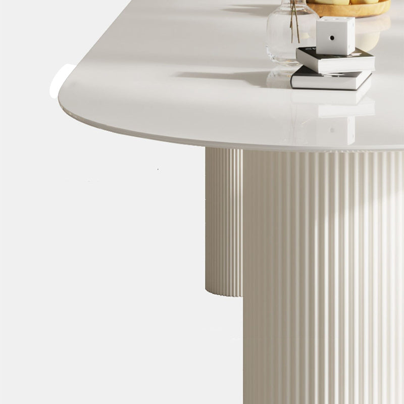 1/4/5/9 Pieces Modern Furniture Sintered Stone Top Dining Table Set for Home Clearhalo 'Dining Room Sets' 'Dining Tables & Seating' 'dining_room_set' 'furn' 'furn_dining_room_set' 'Furniture' 'furniture_dining_room_set' 'Kitchen & Dining Furniture' 4706470