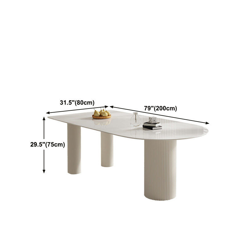 1/4/5/9 Pieces Modern Furniture Sintered Stone Top Dining Table Set for Home Clearhalo 'Dining Room Sets' 'Dining Tables & Seating' 'dining_room_set' 'furn' 'furn_dining_room_set' 'Furniture' 'furniture_dining_room_set' 'Kitchen & Dining Furniture' 4706479