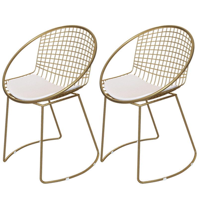 Glam 1/2/5 Pieces Dining Set Rectangle Stone Dining Table Set for Kitchen 2 White Chairs Clearhalo 'Dining Room Sets' 'Dining Tables & Seating' 'dining_room_set' 'furn' 'furn_dining_room_set' 'Furniture' 'furniture_dining_room_set' 'Kitchen & Dining Furniture' 4706559