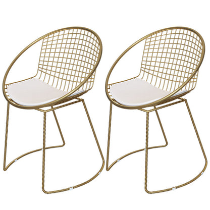 Glam 1/2/5 Pieces Dining Set Rectangle Stone Dining Table Set for Kitchen 2 White Chairs Clearhalo 'Dining Room Sets' 'Dining Tables & Seating' 'dining_room_set' 'furn' 'furn_dining_room_set' 'Furniture' 'furniture_dining_room_set' 'Kitchen & Dining Furniture' 4706559