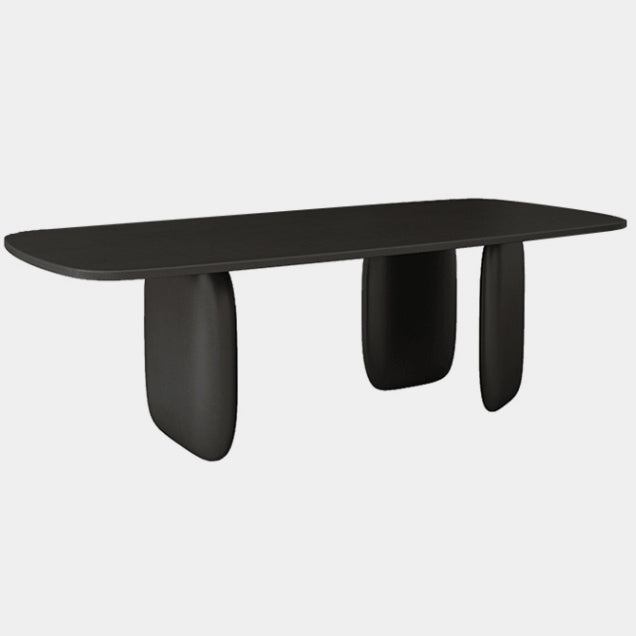 Modern 1/2/4/5 Pieces Rectangle Dining Set Pine Wood Dining Table with Chairs Clearhalo 'Dining Room Sets' 'Dining Tables & Seating' 'dining_room_set' 'furn' 'furn_dining_room_set' 'Furniture' 'furniture_dining_room_set' 'Kitchen & Dining Furniture' 4706600