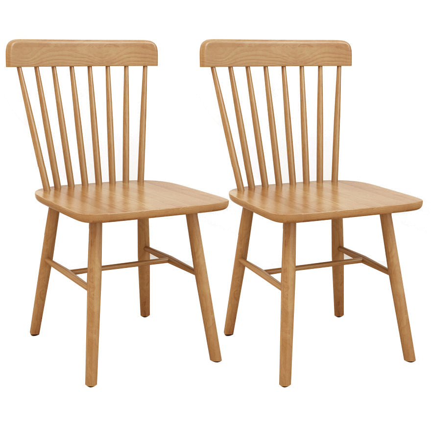 Modern 1/2/5/7 Pieces Dining Sets Solid Wood Dining Table and Chairs 2 Wood Chairs Clearhalo 'Dining Room Sets' 'Dining Tables & Seating' 'dining_room_set' 'furn' 'furn_dining_room_set' 'Furniture' 'furniture_dining_room_set' 'Kitchen & Dining Furniture' 4706677