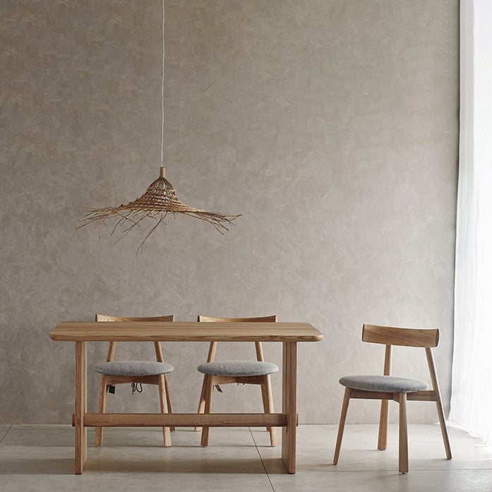 Modern Pine Solid Wood Table for Restaurant Rectangle Dining Table with Trestle Base Clearhalo 'Dining Tables & Seating' 'Dining Tables' 'dining_table' 'furn' 'furn_dining_table' 'Furniture' 'furniture_dining_table' 'Kitchen & Dining Furniture' 'kitchen' 'kitchen_dining_table' 4706802