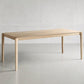 Modern Pine Solid Wood Table for Restaurant Rectangle Dining Table with 4 Legs Clearhalo 'Dining Tables & Seating' 'Dining Tables' 'dining_table' 'furn' 'furn_dining_table' 'Furniture' 'furniture_dining_table' 'Kitchen & Dining Furniture' 'kitchen' 'kitchen_dining_table' 4706822