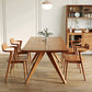 Modern Pine Wood Table for Restaurant Rectangle Dining Table in Nature with 4 Legs 63"L x 31.5"W x 29.5"H Without Chairs Clearhalo 'Dining Tables & Seating' 'Dining Tables' 'dining_table' 'furn' 'furn_dining_table' 'Furniture' 'furniture_dining_table' 'Kitchen & Dining Furniture' 'kitchen' 'kitchen_dining_table' 4706848