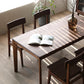 Contemporary Style Dining Table Rectangle 4 Legs Furniture for Dining Room Home Clearhalo 'Dining Tables & Seating' 'Dining Tables' 'dining_table' 'furn' 'furn_dining_table' 'Furniture' 'furniture_dining_table' 'Kitchen & Dining Furniture' 'kitchen' 'kitchen_dining_table' 4706878