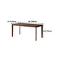 Contemporary Style Dining Table Rectangle 4 Legs Furniture for Dining Room Home Clearhalo 'Dining Tables & Seating' 'Dining Tables' 'dining_table' 'furn' 'furn_dining_table' 'Furniture' 'furniture_dining_table' 'Kitchen & Dining Furniture' 'kitchen' 'kitchen_dining_table' 4706884