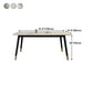 Traditional Luxury Rectangle Dining Table Solid Wood Black Frame 4 Legs Dining Table Clearhalo 'Dining Tables & Seating' 'Dining Tables' 'dining_table' 'furn' 'furn_dining_table' 'Furniture' 'furniture_dining_table' 'Kitchen & Dining Furniture' 'kitchen' 'kitchen_dining_table' 4707026