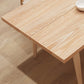 Modern Solid Wood Dining Room Collection Rectangle Tripod Dining Table in Natural Clearhalo 'Dining Tables & Seating' 'Dining Tables' 'dining_table' 'furn' 'furn_dining_table' 'Furniture' 'furniture_dining_table' 'Kitchen & Dining Furniture' 'kitchen' 'kitchen_dining_table' 4707174