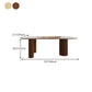 Modern Solid Wood Dining Table 3 Legs Dining Table for Home Use Clearhalo 'Dining Tables & Seating' 'Dining Tables' 'dining_table' 'furn' 'furn_dining_table' 'Furniture' 'furniture_dining_table' 'Kitchen & Dining Furniture' 'kitchen' 'kitchen_dining_table' 4707209