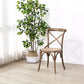 Traditional Wood Kitchen Dining Room Chair Cross Back Side Chair Clearhalo 'Dining Chairs' 'Dining Tables & Seating' 'dining_chair' 'furn' 'furn_dining_chair' 'Furniture' 'furniture_dining_chair' 'Kitchen & Dining Furniture' 4707529