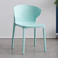 Scandinavian Plastic Dining Armless Chair Wingback Side Chair Blue 1 Piece Clearhalo 'Dining Chairs' 'Dining Tables & Seating' 'dining_chair' 'furn' 'furn_dining_chair' 'Furniture' 'furniture_dining_chair' 'Kitchen & Dining Furniture' 4707586