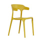 Contemporary Style Stackable Chairs Dining Armless Chairs with Plastic Legs for Kitchen Clearhalo 'Dining Chairs' 'Dining Tables & Seating' 'dining_chair' 'furn' 'furn_dining_chair' 'Furniture' 'furniture_dining_chair' 'Kitchen & Dining Furniture' 4707810