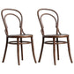 Wood Traditional Kitchen Dining Room Chair Windsor Back Side Chair Dark Khaki Wood 2 Piece Set Clearhalo 'Dining Chairs' 'Dining Tables & Seating' 'dining_chair' 'furn' 'furn_dining_chair' 'Furniture' 'furniture_dining_chair' 'Kitchen & Dining Furniture' 4707860
