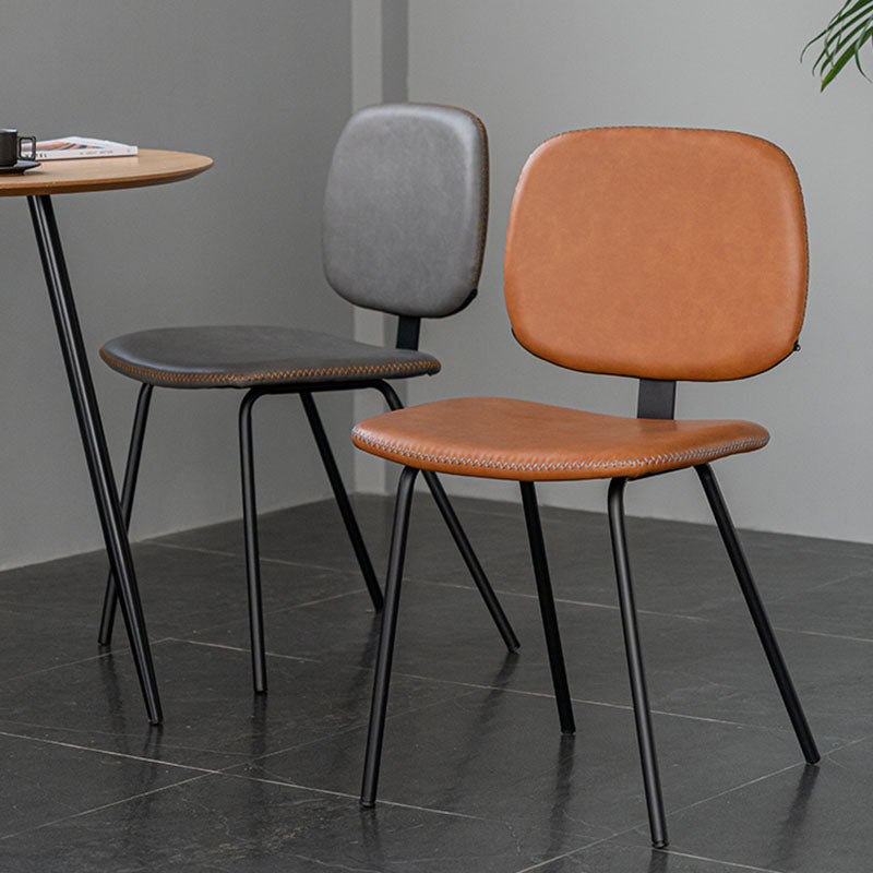 Contemporary Upholstered Open Arm Chair Matte Finish Home Dining Chair Clearhalo 'Dining Chairs' 'Dining Tables & Seating' 'dining_chair' 'furn' 'furn_dining_chair' 'Furniture' 'furniture_dining_chair' 'Kitchen & Dining Furniture' 4707874