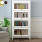Manufactured Wood Standard Bookcase Vertical Bookcase with Glass Doors Clearhalo 'Bookcases' 'furn' 'furn_bookcases' 'Furniture' 'furniture_bookcases' 'kitchen' 'kitchen_bookcases' 'Living Room Furniture' 'Office Furniture' 4708011