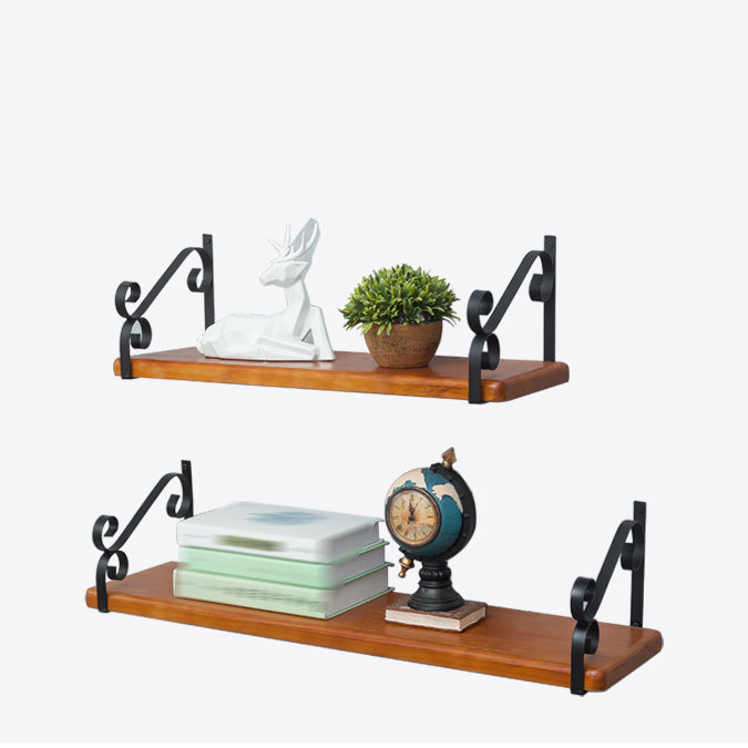 Modern Style Wooden Bookshelf Wall Mounted Shelf Bookcase for Home Clearhalo 'Bookcases' 'furn' 'furn_bookcases' 'Furniture' 'furniture_bookcases' 'kitchen' 'kitchen_bookcases' 'Living Room Furniture' 'Office Furniture' 4708025