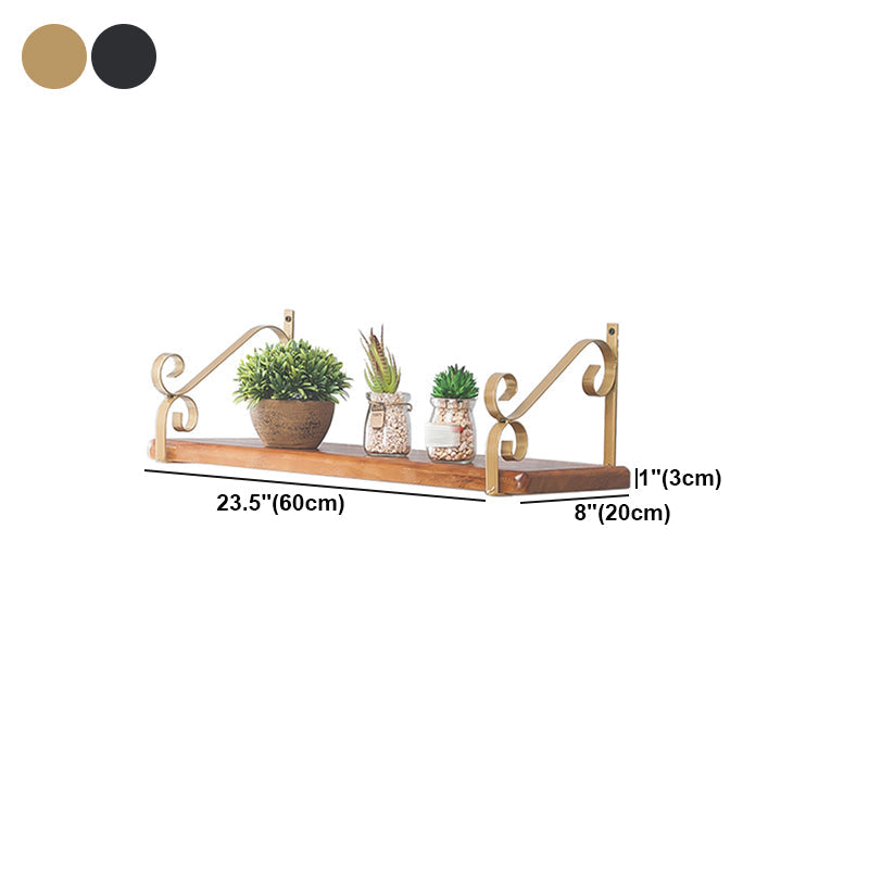 Modern Style Wooden Bookshelf Wall Mounted Shelf Bookcase for Home Clearhalo 'Bookcases' 'furn' 'furn_bookcases' 'Furniture' 'furniture_bookcases' 'kitchen' 'kitchen_bookcases' 'Living Room Furniture' 'Office Furniture' 4708028