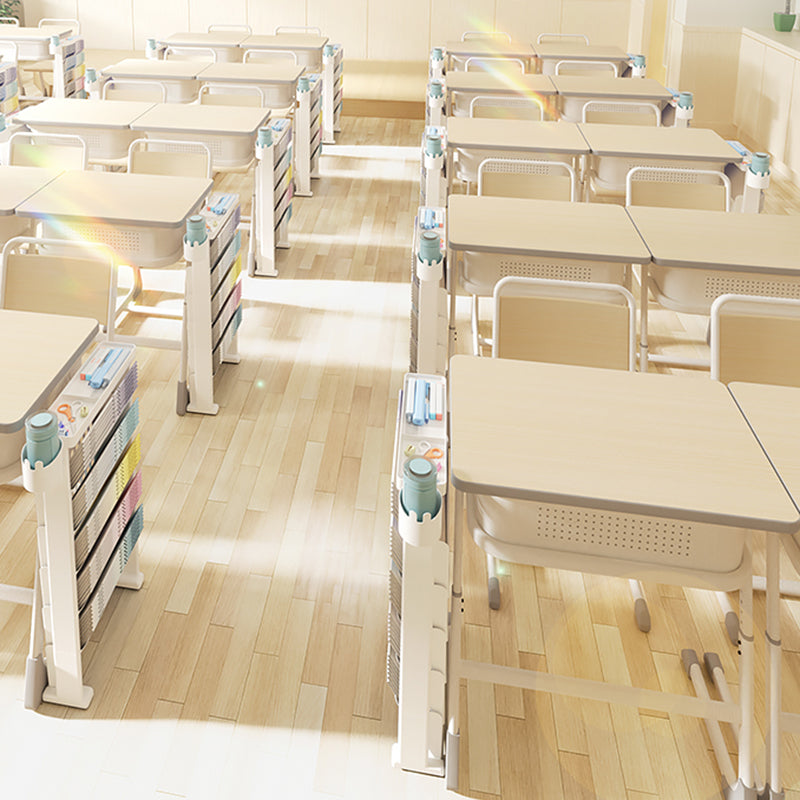 5-Shelf Plastic Ladder Bookcase Contemporary Closed Back Book Shelf Clearhalo 'Bookcases' 'furn' 'furn_bookcases' 'Furniture' 'furniture_bookcases' 'kitchen' 'kitchen_bookcases' 'Living Room Furniture' 'Office Furniture' 4708036