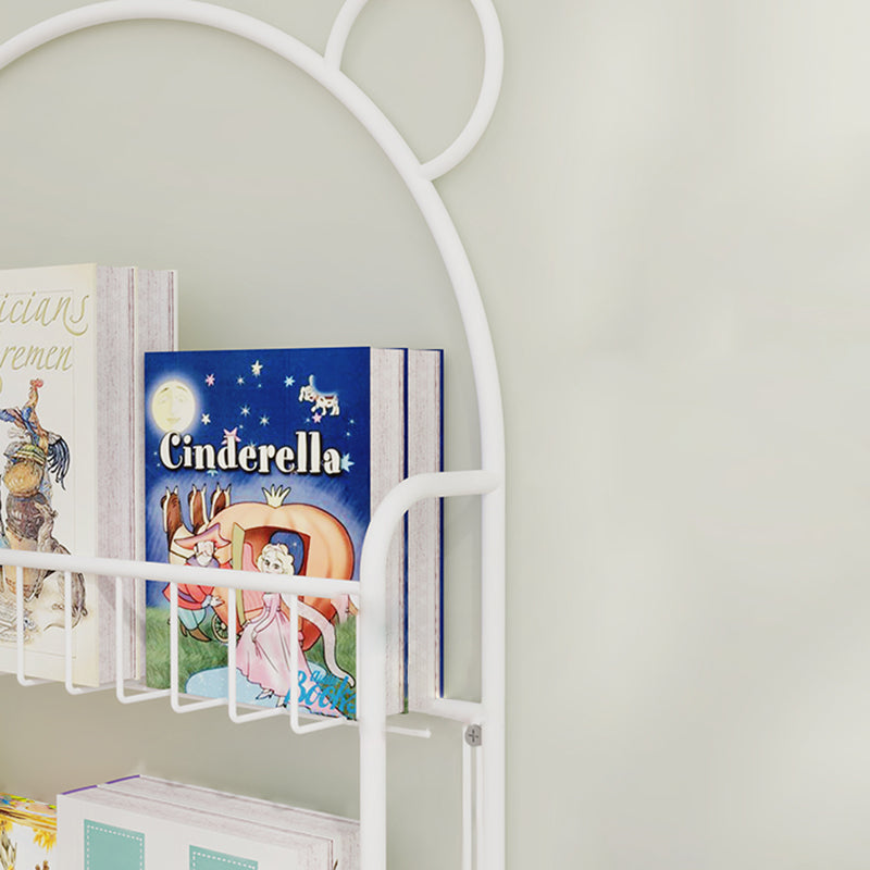 Modern Metal Floating Bookcase Wall Mounted Bookshelf for Home Clearhalo 'Bookcases' 'furn' 'furn_bookcases' 'Furniture' 'furniture_bookcases' 'kitchen' 'kitchen_bookcases' 'Living Room Furniture' 'Office Furniture' 4708089