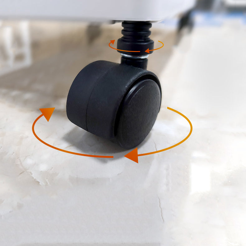 Modern Style Bookshelf Open Shelf Bookcase with Caster Wheels Clearhalo 'Bookcases' 'furn' 'furn_bookcases' 'Furniture' 'furniture_bookcases' 'kitchen' 'kitchen_bookcases' 'Living Room Furniture' 'Office Furniture' 4708121