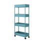 Modern Style Bookshelf Open Shelf Bookcase with Caster Wheels Green Clearhalo 'Bookcases' 'furn' 'furn_bookcases' 'Furniture' 'furniture_bookcases' 'kitchen' 'kitchen_bookcases' 'Living Room Furniture' 'Office Furniture' 4708123