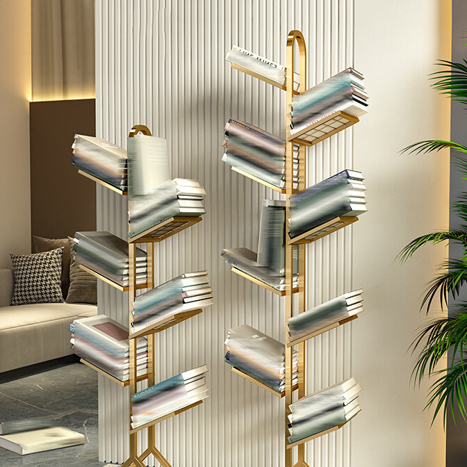 Modern Style Bookshelf Vertical Etagere Shelf Bookcase with Shelves for Home Office Clearhalo 'Bookcases' 'furn' 'furn_bookcases' 'Furniture' 'furniture_bookcases' 'kitchen' 'kitchen_bookcases' 'Living Room Furniture' 'Office Furniture' 4708138
