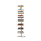 Modern Style Bookshelf Vertical Etagere Shelf Bookcase with Shelves for Home Office 13.8"L x 11"W x 59.1"H Gold Clearhalo 'Bookcases' 'furn' 'furn_bookcases' 'Furniture' 'furniture_bookcases' 'kitchen' 'kitchen_bookcases' 'Living Room Furniture' 'Office Furniture' 4708140