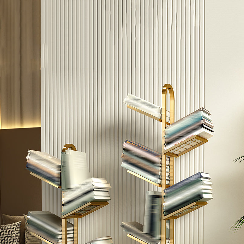 Modern Style Bookshelf Vertical Etagere Shelf Bookcase with Shelves for Home Office Clearhalo 'Bookcases' 'furn' 'furn_bookcases' 'Furniture' 'furniture_bookcases' 'kitchen' 'kitchen_bookcases' 'Living Room Furniture' 'Office Furniture' 4708141