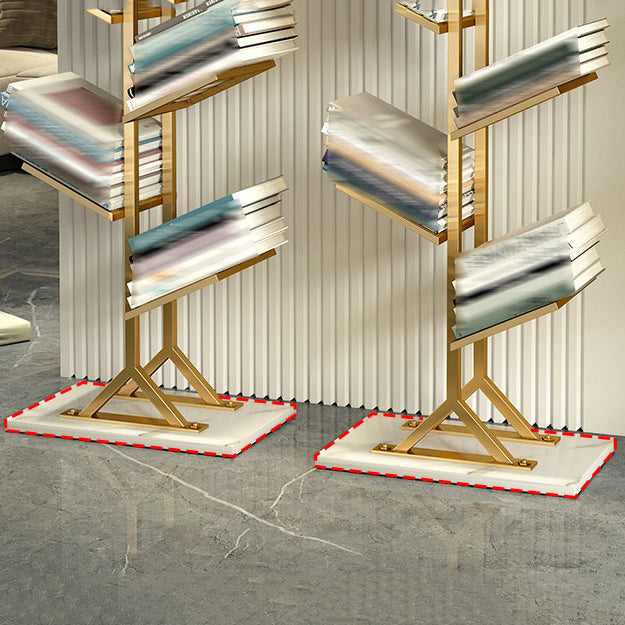 Modern Style Bookshelf Vertical Etagere Shelf Bookcase with Shelves for Home Office Clearhalo 'Bookcases' 'furn' 'furn_bookcases' 'Furniture' 'furniture_bookcases' 'kitchen' 'kitchen_bookcases' 'Living Room Furniture' 'Office Furniture' 4708147