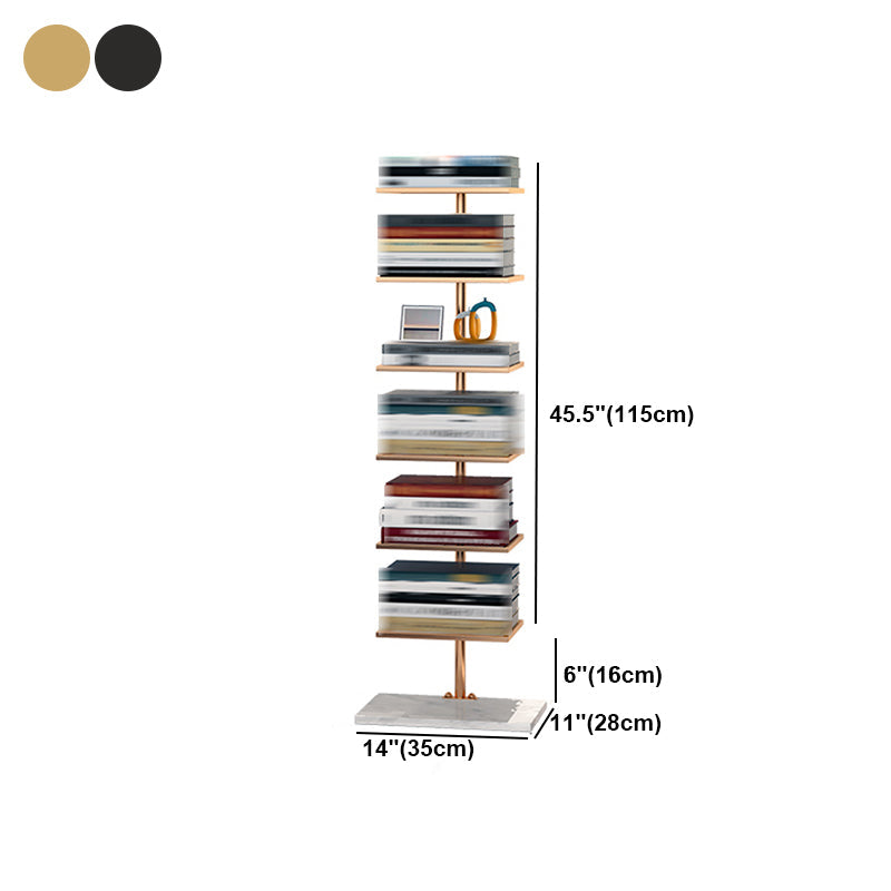 Modern Style Bookshelf Vertical Etagere Shelf Bookcase with Shelves for Home Office Clearhalo 'Bookcases' 'furn' 'furn_bookcases' 'Furniture' 'furniture_bookcases' 'kitchen' 'kitchen_bookcases' 'Living Room Furniture' 'Office Furniture' 4708155