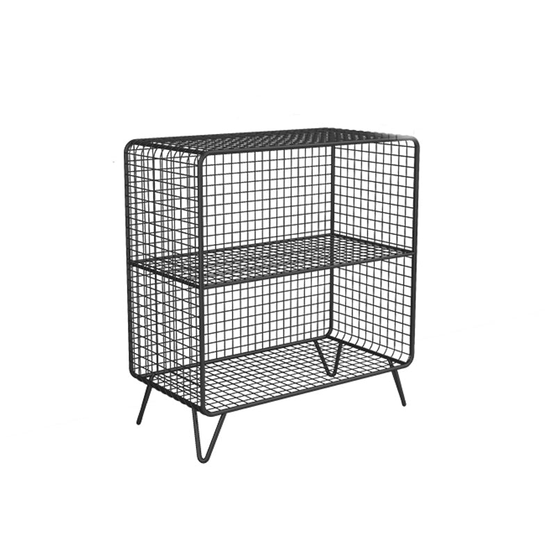 Modern Style Metal Bookshelf Closed Back Bookcase for Home and Office Clearhalo 'Bookcases' 'furn' 'furn_bookcases' 'Furniture' 'furniture_bookcases' 'kitchen' 'kitchen_bookcases' 'Living Room Furniture' 'Office Furniture' 4708277