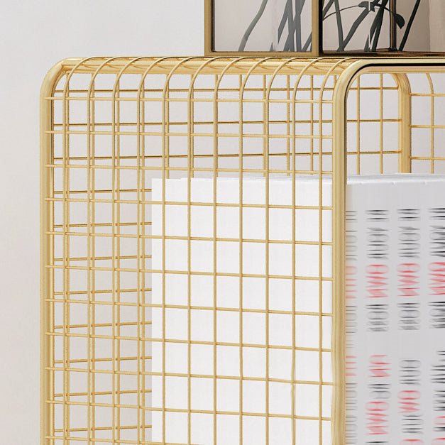 Modern Style Metal Bookshelf Closed Back Bookcase for Home and Office Clearhalo 'Bookcases' 'furn' 'furn_bookcases' 'Furniture' 'furniture_bookcases' 'kitchen' 'kitchen_bookcases' 'Living Room Furniture' 'Office Furniture' 4708281