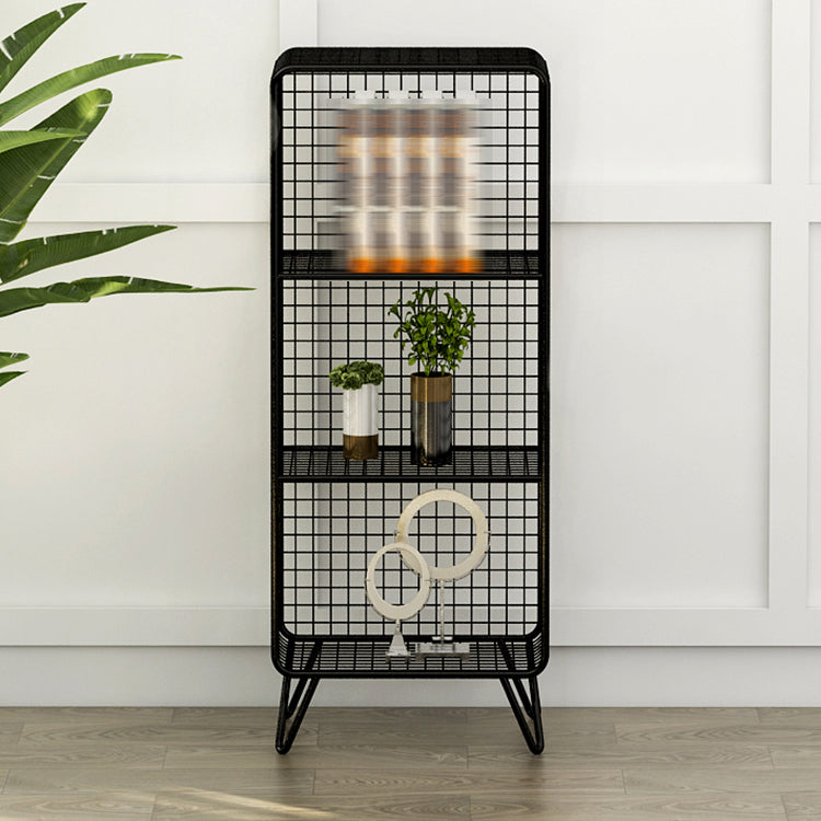 Modern Style Metal Bookshelf Closed Back Bookcase for Home and Office Clearhalo 'Bookcases' 'furn' 'furn_bookcases' 'Furniture' 'furniture_bookcases' 'kitchen' 'kitchen_bookcases' 'Living Room Furniture' 'Office Furniture' 4708285