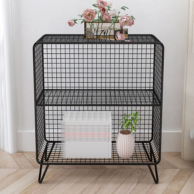 Modern Style Metal Bookshelf Closed Back Bookcase for Home and Office Clearhalo 'Bookcases' 'furn' 'furn_bookcases' 'Furniture' 'furniture_bookcases' 'kitchen' 'kitchen_bookcases' 'Living Room Furniture' 'Office Furniture' 4708286