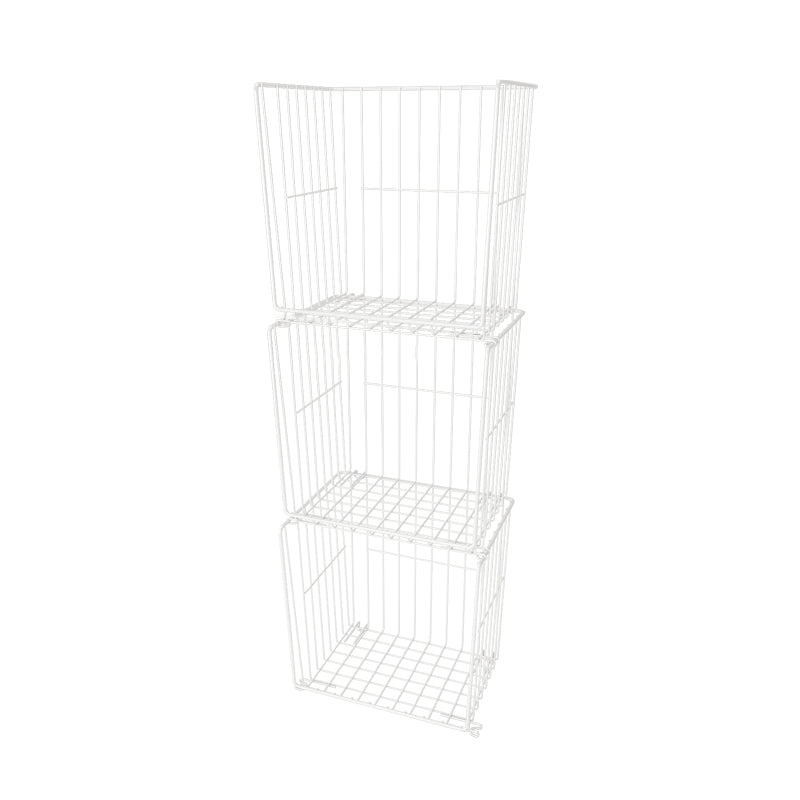 Contemporary Style Metal Geometric Bookcase Closed Back Bookcase 12.4"L x 9.4"W x 37.2"H White Clearhalo 'Bookcases' 'furn' 'furn_bookcases' 'Furniture' 'furniture_bookcases' 'kitchen' 'kitchen_bookcases' 'Living Room Furniture' 'Office Furniture' 4708296