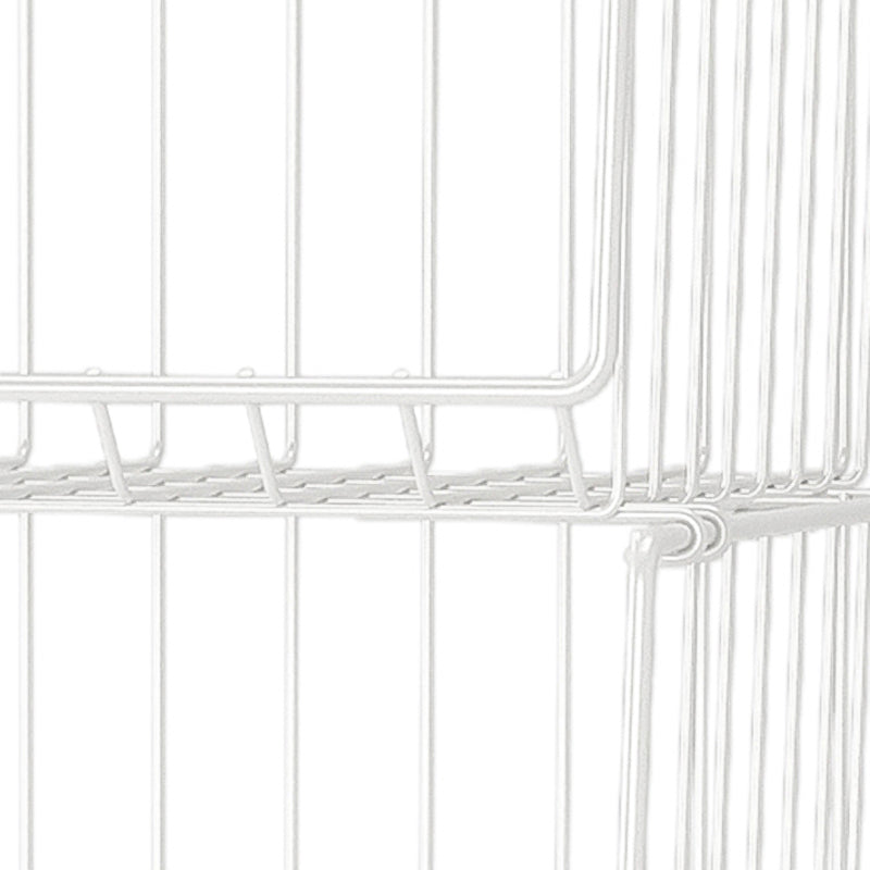 Contemporary Style Metal Geometric Bookcase Closed Back Bookcase Clearhalo 'Bookcases' 'furn' 'furn_bookcases' 'Furniture' 'furniture_bookcases' 'kitchen' 'kitchen_bookcases' 'Living Room Furniture' 'Office Furniture' 4708302