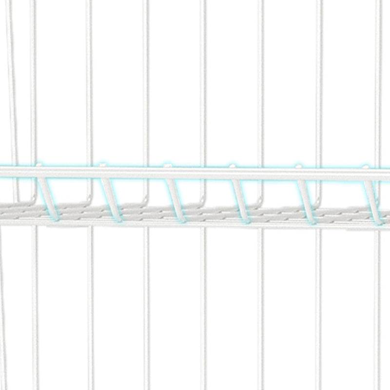 Contemporary Style Metal Geometric Bookcase Closed Back Bookcase Clearhalo 'Bookcases' 'furn' 'furn_bookcases' 'Furniture' 'furniture_bookcases' 'kitchen' 'kitchen_bookcases' 'Living Room Furniture' 'Office Furniture' 4708304