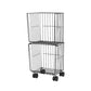 Contemporary Style Metal Geometric Bookcase Closed Back Bookcase 12.4"L x 9.4"W x 28"H Black Clearhalo 'Bookcases' 'furn' 'furn_bookcases' 'Furniture' 'furniture_bookcases' 'kitchen' 'kitchen_bookcases' 'Living Room Furniture' 'Office Furniture' 4708312
