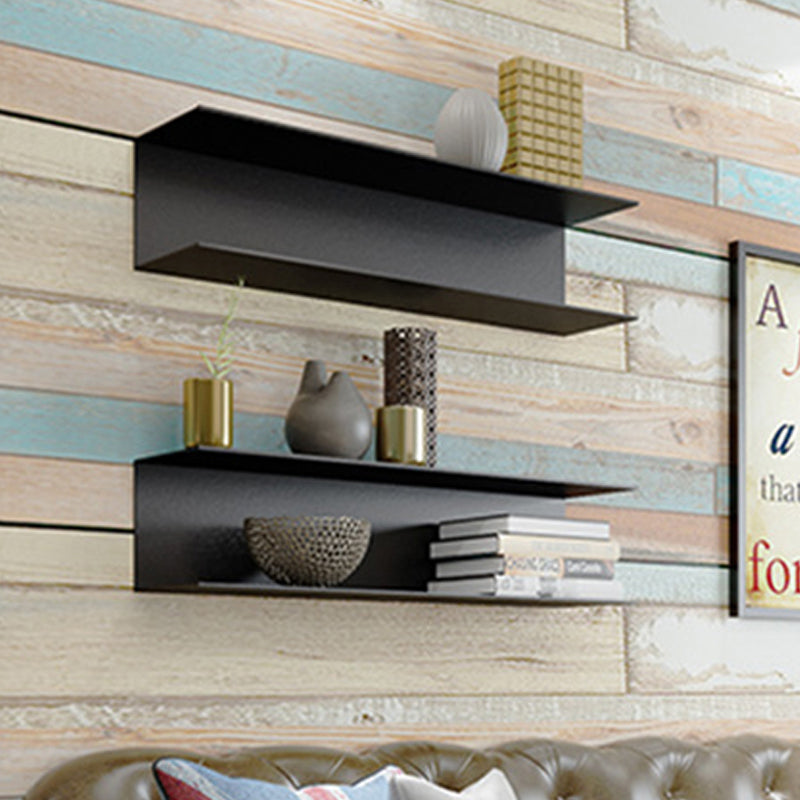 Wall Mounted Industrial Bookshelf Iron Frame and Shelf for Living Room Clearhalo 'Bookcases' 'furn' 'furn_bookcases' 'Furniture' 'furniture_bookcases' 'kitchen' 'kitchen_bookcases' 'Living Room Furniture' 'Office Furniture' 4708344