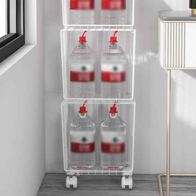 Contemporary Style Geometric Bookcase Metal Closed Back Bookcase Clearhalo 'Bookcases' 'furn' 'furn_bookcases' 'Furniture' 'furniture_bookcases' 'kitchen' 'kitchen_bookcases' 'Living Room Furniture' 'Office Furniture' 4708358