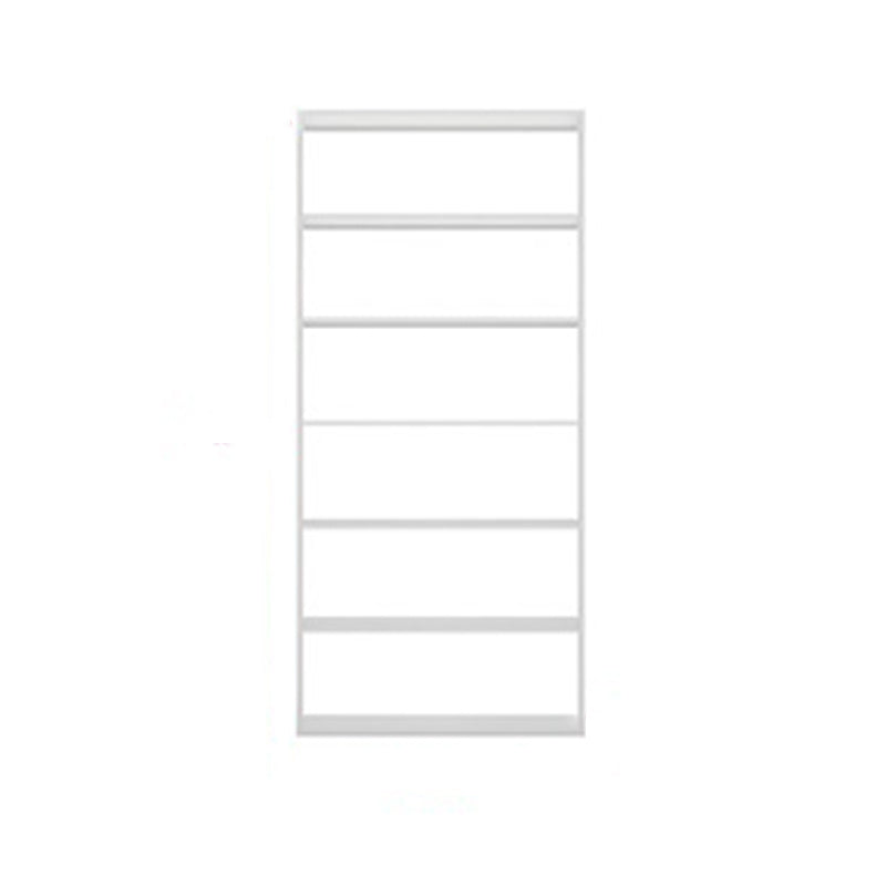 Modern Style Open Bookshelf Metal Etagere Bookcase for Office White Clearhalo 'Bookcases' 'furn' 'furn_bookcases' 'Furniture' 'furniture_bookcases' 'kitchen' 'kitchen_bookcases' 'Living Room Furniture' 'Office Furniture' 4708392