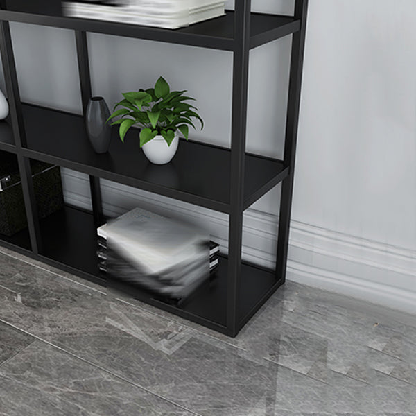 Modern Style Open Bookshelf Metal Etagere Bookcase for Office Clearhalo 'Bookcases' 'furn' 'furn_bookcases' 'Furniture' 'furniture_bookcases' 'kitchen' 'kitchen_bookcases' 'Living Room Furniture' 'Office Furniture' 4708393