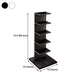 Invisible Bookshelf Contemporary Style Open Back Bookcase for Home Office Clearhalo 'Bookcases' 'furn' 'furn_bookcases' 'Furniture' 'furniture_bookcases' 'kitchen' 'kitchen_bookcases' 'Living Room Furniture' 'Office Furniture' 4708443