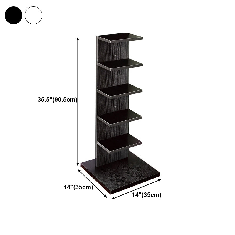 Invisible Bookshelf Contemporary Style Open Back Bookcase for Home Office Clearhalo 'Bookcases' 'furn' 'furn_bookcases' 'Furniture' 'furniture_bookcases' 'kitchen' 'kitchen_bookcases' 'Living Room Furniture' 'Office Furniture' 4708443